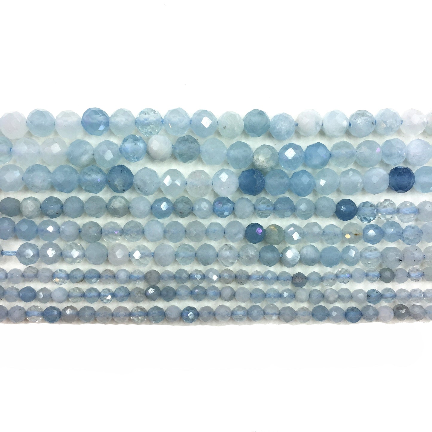 Natural Aquamarine Small Size Loose Beads