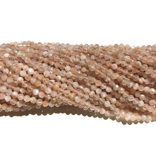 Natural Sunstone Small Size Loose Beads