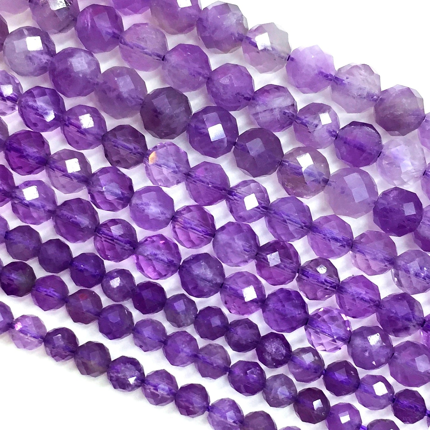 Natural Amethyts Small Size Loose Beads