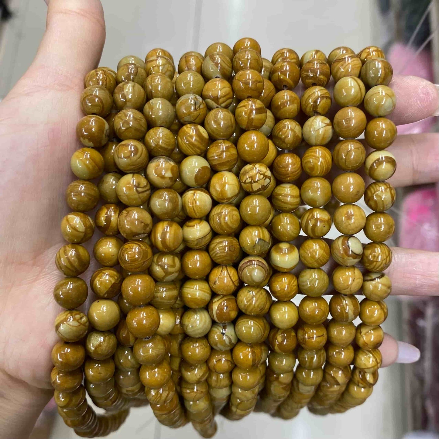 Wholesale Gemstone Beads 4mm 6mm 8mm 10mm 12mm Loose Bead -Free Shipping(II)