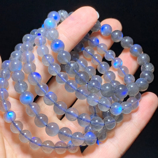 Labradorite crystal bracelets