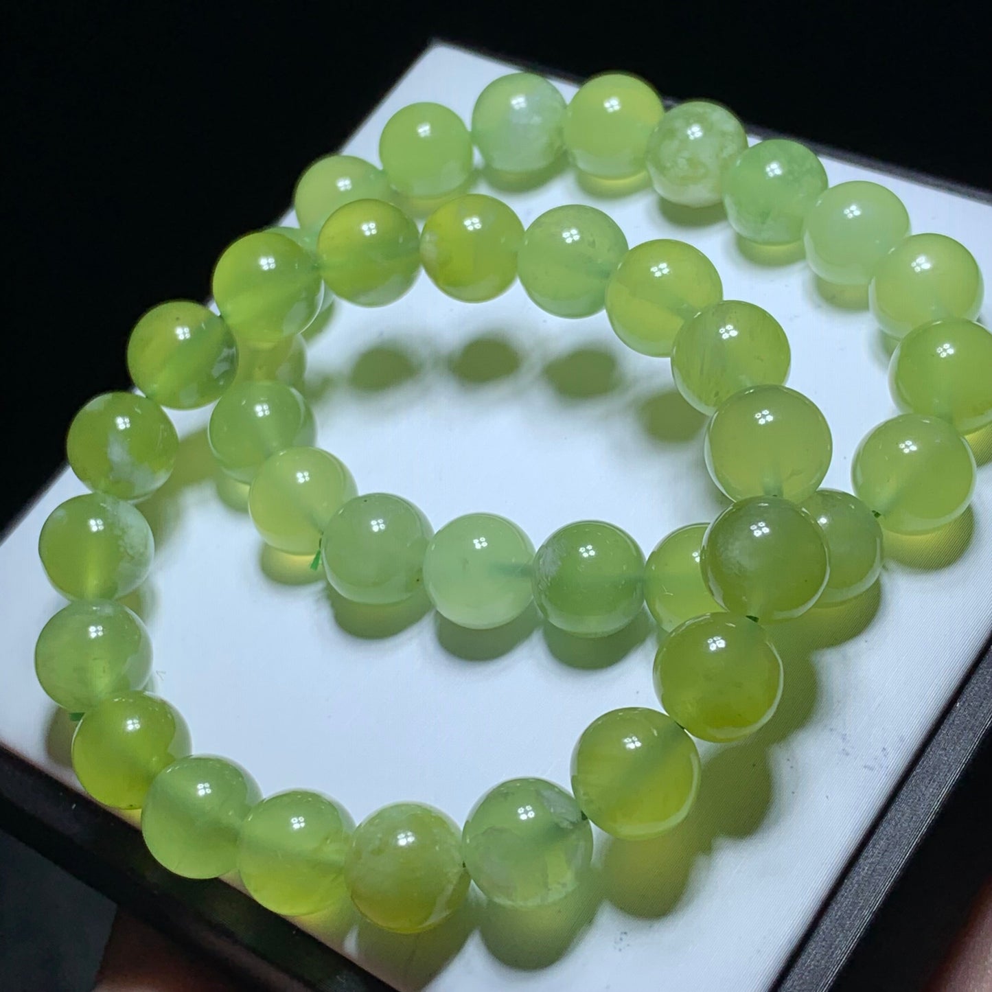 Wholesale xiuyan jade crystal bracelet