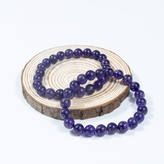 8mm/10mm Natural Amethyst Bracelet Wholesale