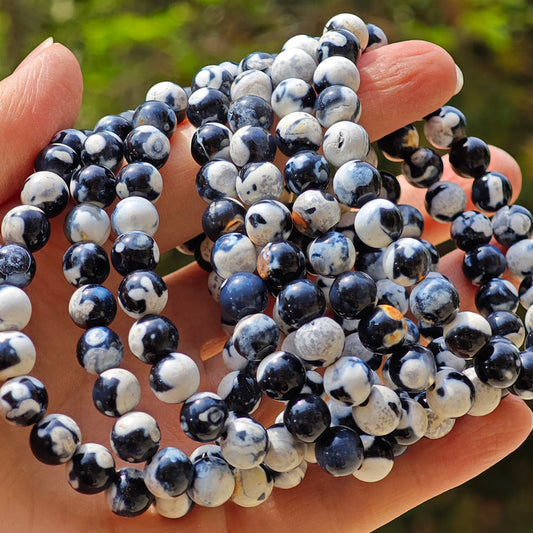 Wholesale Orca Agate Crystal Bracelet