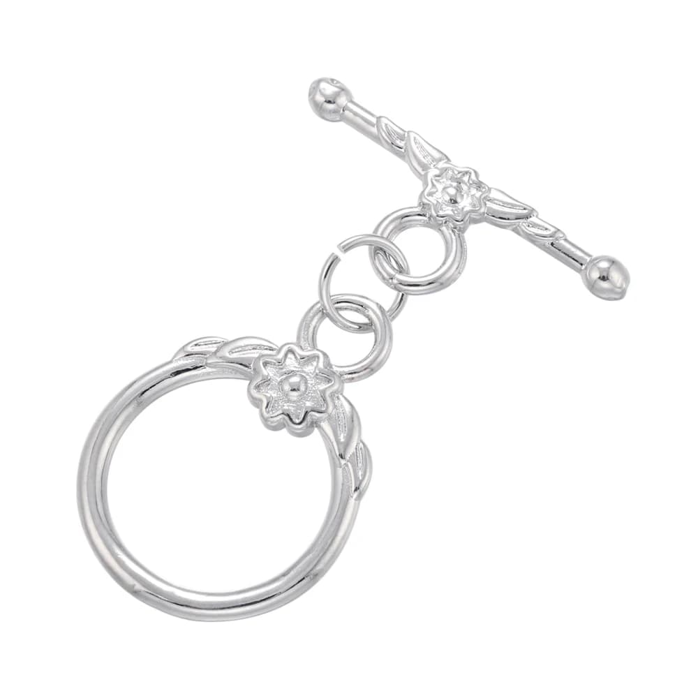 1PCS Oval/heart Brass Cubic Zirconia Clasps Hooks