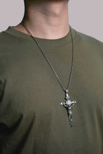Load image into Gallery viewer, Jesus Cross 925 Silver Pendant