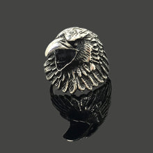 Load image into Gallery viewer, Eagle Head 925 Sterling Silver Retro Ring
