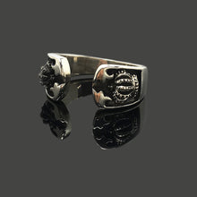 Load image into Gallery viewer, Retro 925 Silver Crown Open Ring