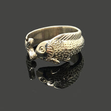 Load image into Gallery viewer, Classic Fish Retro 925 Sterling Silver Ring
