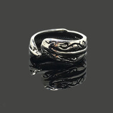 Load image into Gallery viewer, Retro 925 Sterling Silver Open Feather Ring