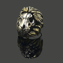 Load image into Gallery viewer, Retro Lion Head 925 Sterling Silver Ring Jewelry