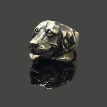 Load image into Gallery viewer, Classic Dog Antique Retro 925 Sterling Silver Ring