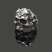 Load image into Gallery viewer, Retro Skull 925 Sterling Silver Ring