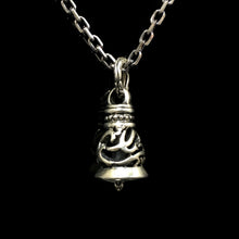 Load image into Gallery viewer, Sterling Silver Bell Pendant