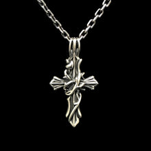 Load image into Gallery viewer, Retro Cross 925 Sterling Silver Pendant