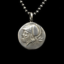 Load image into Gallery viewer, Retro Horse Head 925 Sterling Silver Coin Pendant