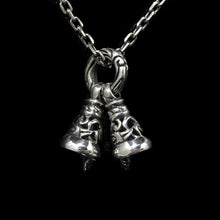 Load image into Gallery viewer, Retro Sterling Silver Hollow Bell pendant
