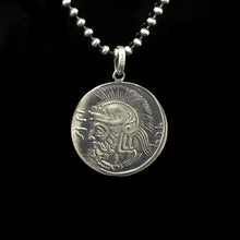 Load image into Gallery viewer, Retro Indians 925 Sterling Silver Coin Pendant