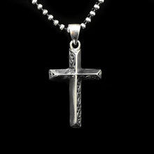 Load image into Gallery viewer, Double Side Antique Cross 925 Silver Pendant