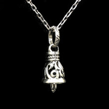 Load image into Gallery viewer, Bell Pendant Retro 925 Sterling Silver