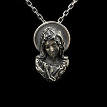 Load image into Gallery viewer, Virgin Mary Couple Retro 925 Silver Pendant