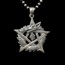 Load image into Gallery viewer, Retro 925 Sterling Silver Dragon Pendant