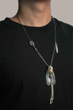 Load image into Gallery viewer, Takahashi Goro Eagle Claw Feather Necklace Set Retro