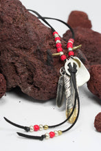 Load image into Gallery viewer, Takahashi Goro S925 Sterling Silver Feather Pendant