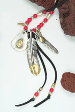 Load image into Gallery viewer, Takahashi Goro S925 Sterling Silver Feather Pendant