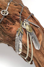 Load image into Gallery viewer, Takahashi Goro Eagle Claw Feather Necklace Set Retro