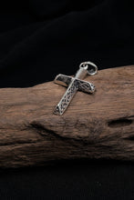 Load image into Gallery viewer, Double Side Antique Cross 925 Silver Pendant