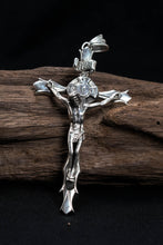 Load image into Gallery viewer, Jesus Cross 925 Silver Pendant