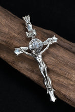 Load image into Gallery viewer, Jesus Cross 925 Silver Pendant