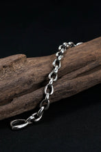 Load image into Gallery viewer, Retro Silver Clasp Buckle Chain Bracelet