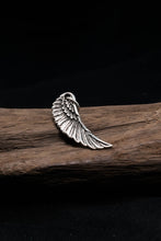 Load image into Gallery viewer, Angel Wing Feather Retro 925 Silver Pendant Takahashi Goro
