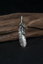 Load image into Gallery viewer, Left Eagle Claw Feather Retro 925 Silver Pendant Takahashi Goro