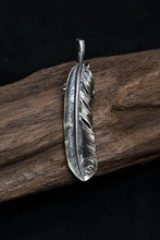 Load image into Gallery viewer, Left Eagle Claw Feather Retro 925 Silver Pendant Takahashi Goro