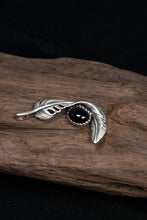 Load image into Gallery viewer, Right Retro 925 Silver Pendant with Black Onyx