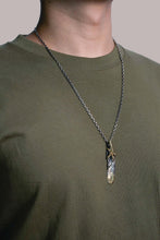 Load image into Gallery viewer, Right Eagle Claw Feather Retro 925 Silver Pendant Japan Takahashi Goro with Brass