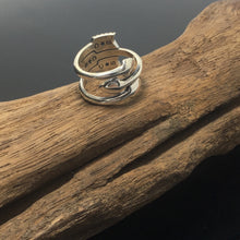 Load image into Gallery viewer, Sterling Silver 3 Arrows Ring Jewelry