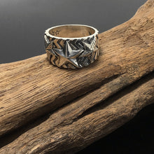 Load image into Gallery viewer, Fivepointed Star Sterling Silver Ring Female Men Fashion Hiphop Ring