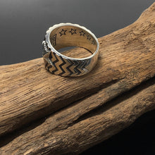 Load image into Gallery viewer, Fivepointed Star Sterling Silver Ring Female Men Fashion Hiphop Ring