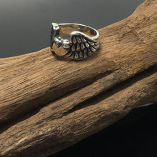 Load image into Gallery viewer, 925 Sterling Silver Winged Heart Ring