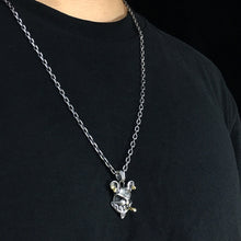 Load image into Gallery viewer, Vintage 925 Sterling Silver Bear Pendant