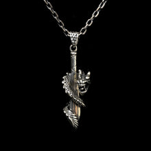 Load image into Gallery viewer, Dragon Sword 925 Sterling Silver Pendant