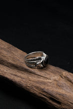 Load image into Gallery viewer, Double Snake Black Onyx 925 Sterling Silver Retro Ring

