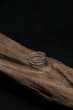 Load image into Gallery viewer, 925 Sterling Silver Feather Ring