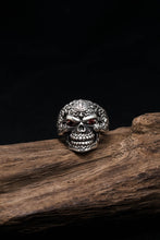 Load image into Gallery viewer, Skull 925 Sterling Silver Retro Rings Men