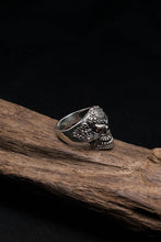 Load image into Gallery viewer, Skull 925 Sterling Silver Retro Rings Men