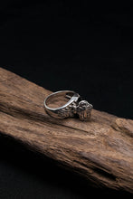 Load image into Gallery viewer, Antique Retro Secret Box 925 Sterling Silver Rings